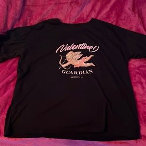 Over sized Valentine guardian top